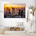 Obraz na płótnie - miasto, budynki, panorama