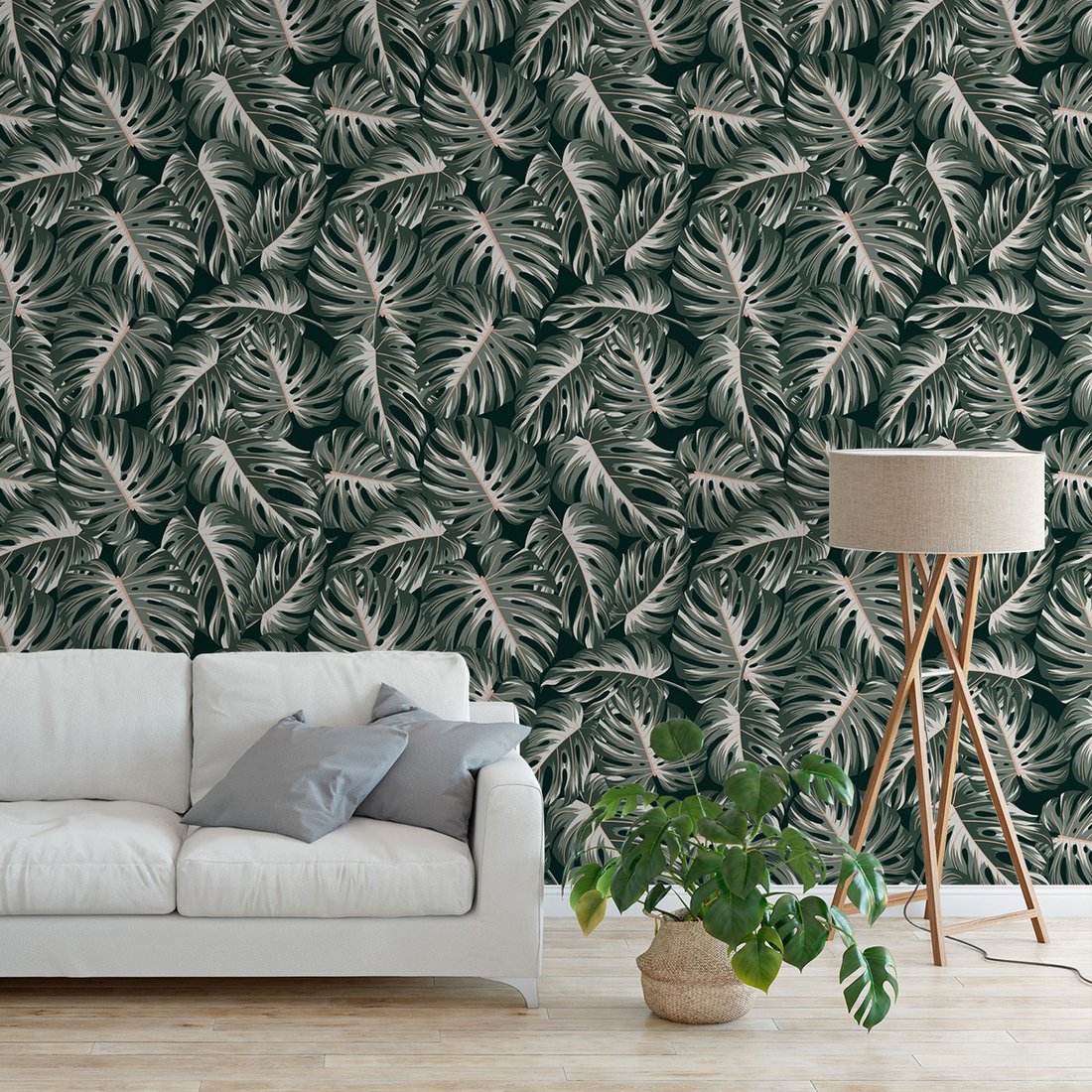 Tapeta - liście, natura, wzór