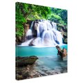 Obraz na płótnie - wodospad, natura, krajobraz
