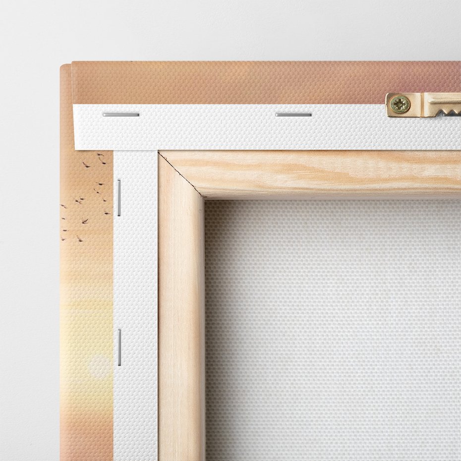 Obraz na płótnie - schody, droga, niebo