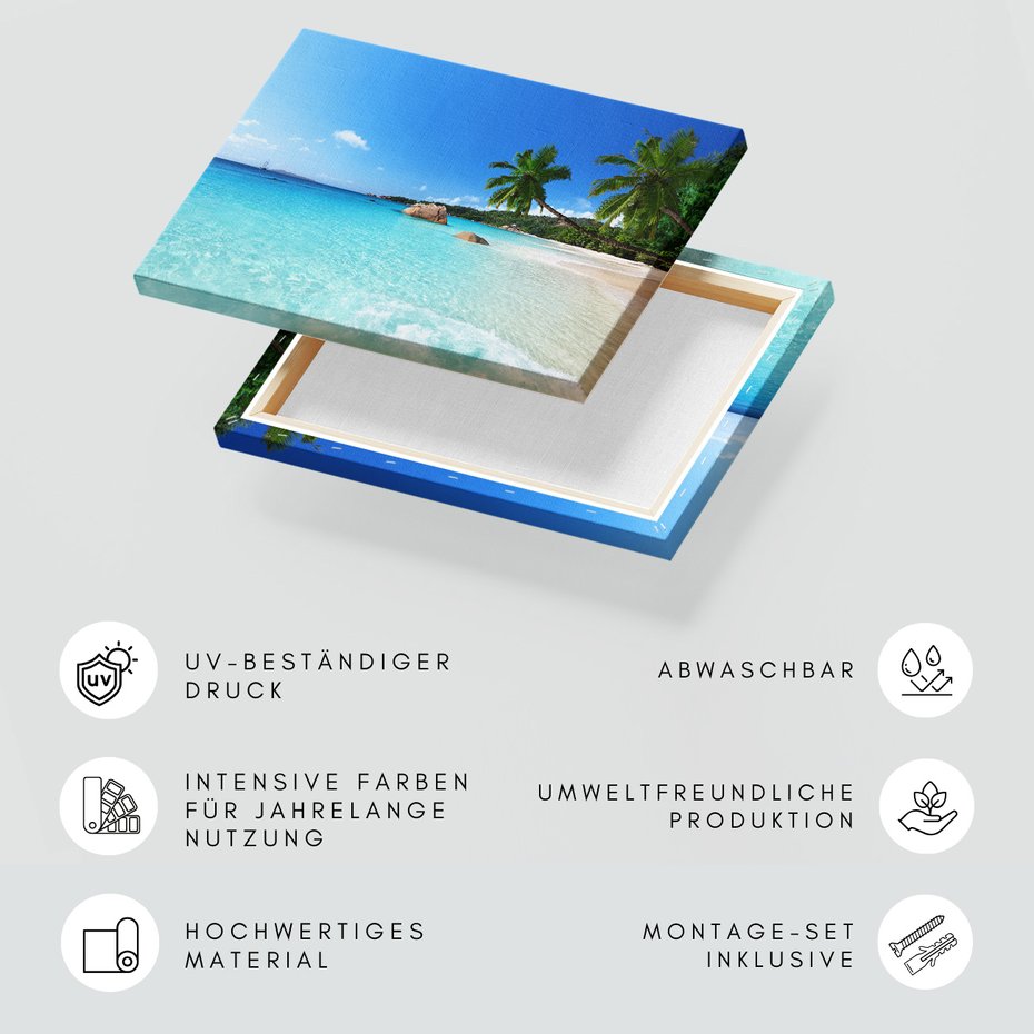 Obraz na płótnie - plaża, morze, tropiki