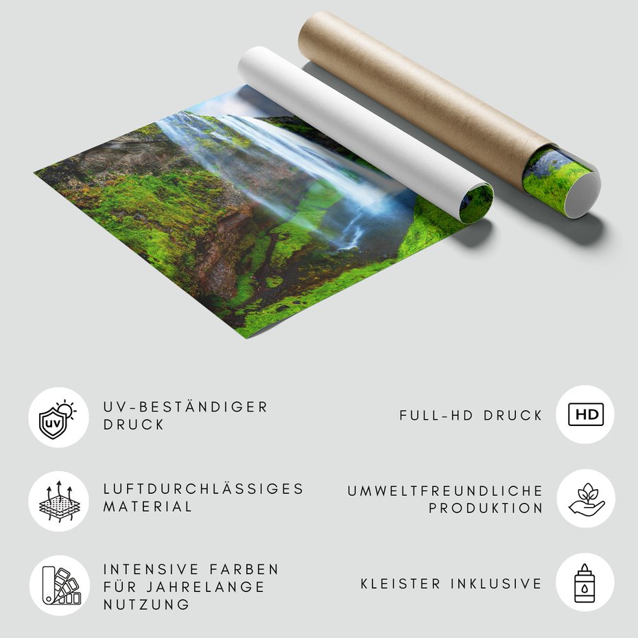 Fototapeta - wodospad, krajobraz, natura