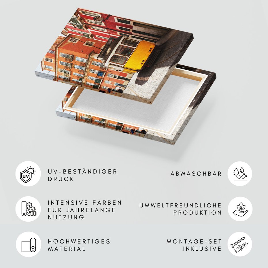 Obraz na płótnie - tramwaj, miasto, ulica