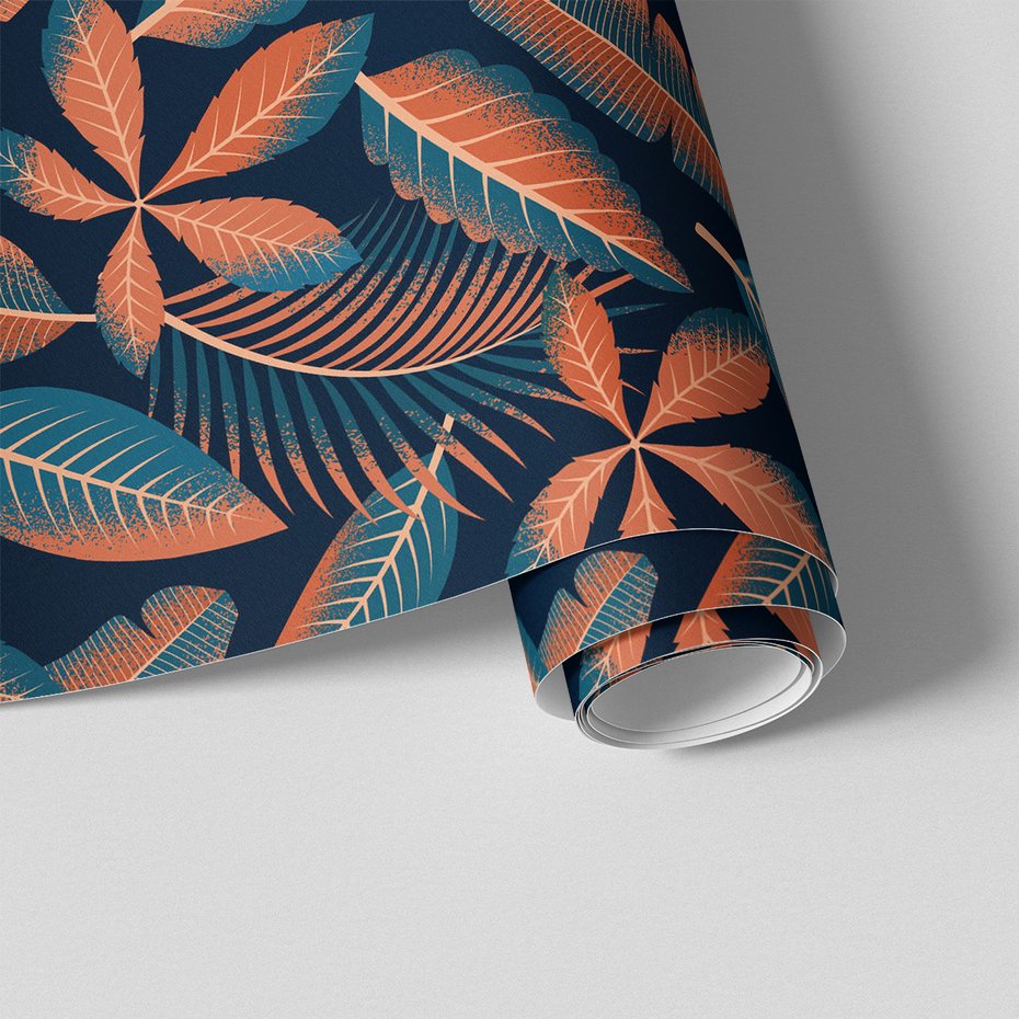 Tapeta - liście, natura, tło