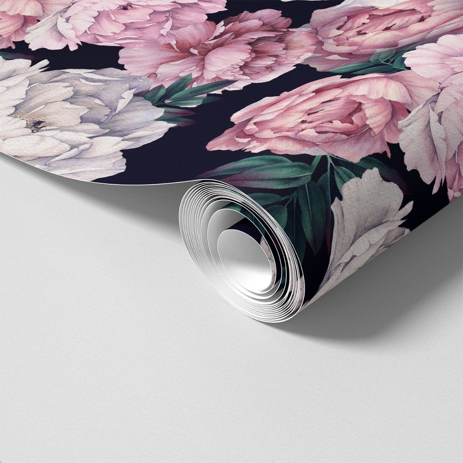 Tapeta - kwiaty, płatki, liście