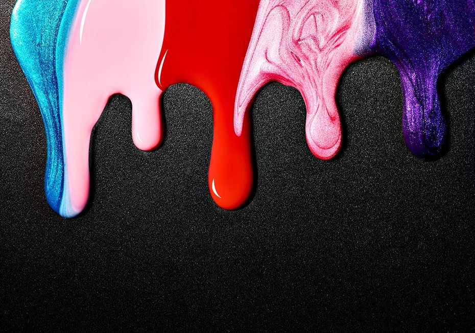 Fototapeta - farby, kolory, abstrakcja