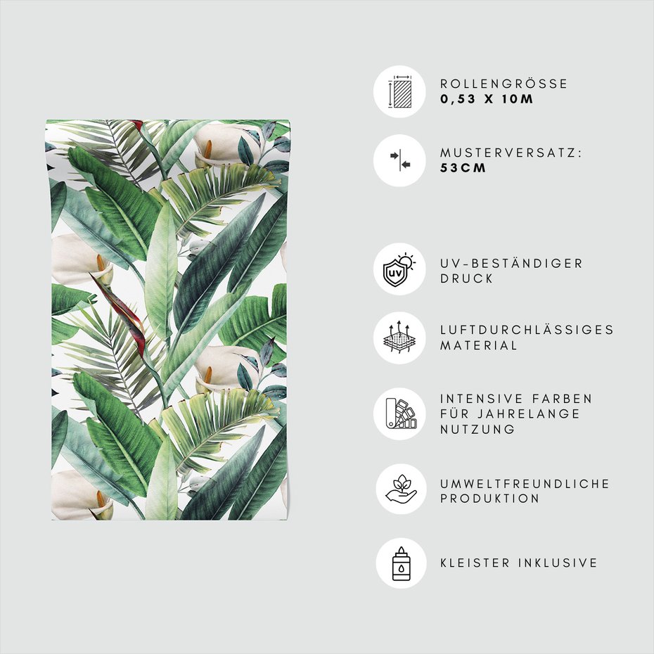 Tapeta - liście, kwiaty, botanika