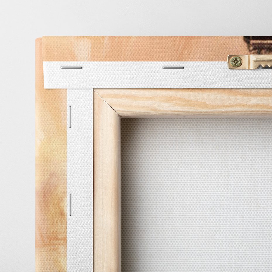 Obraz na płótnie - wieża Eiffla, Paryż, abstrakcja