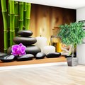 Fototapeta - bambus, kamienie, relaks