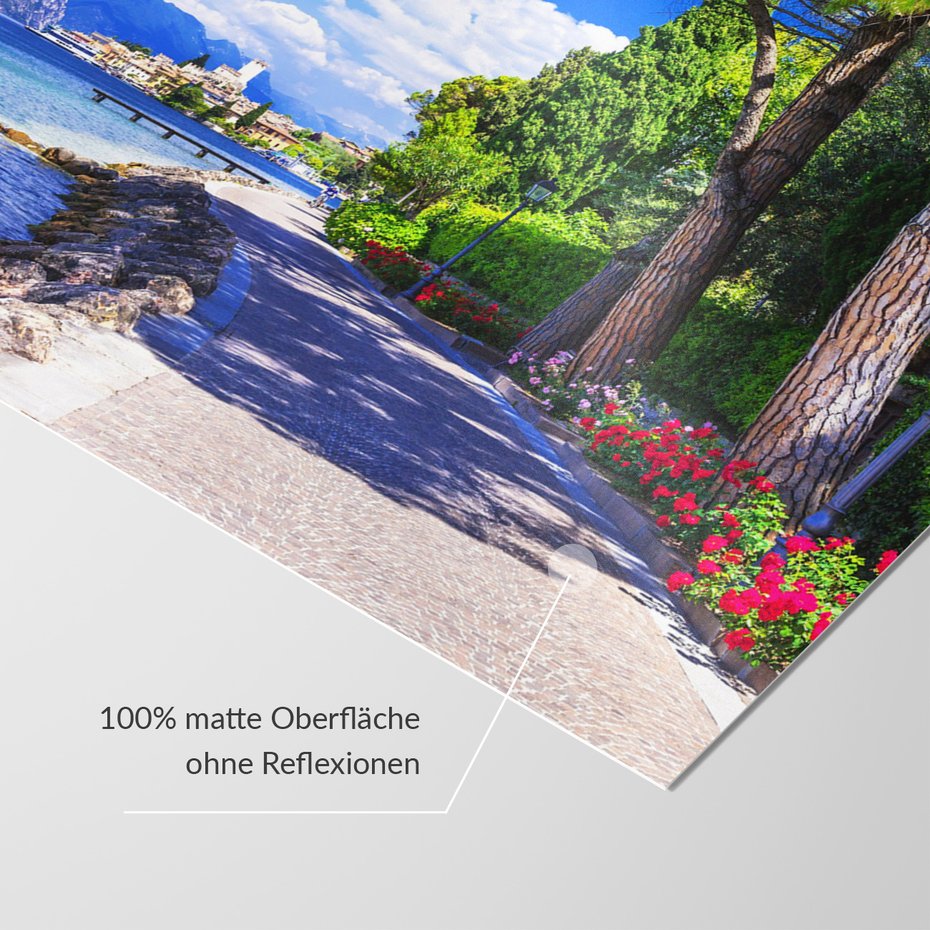 Fototapeta - jezioro, miasto, góry