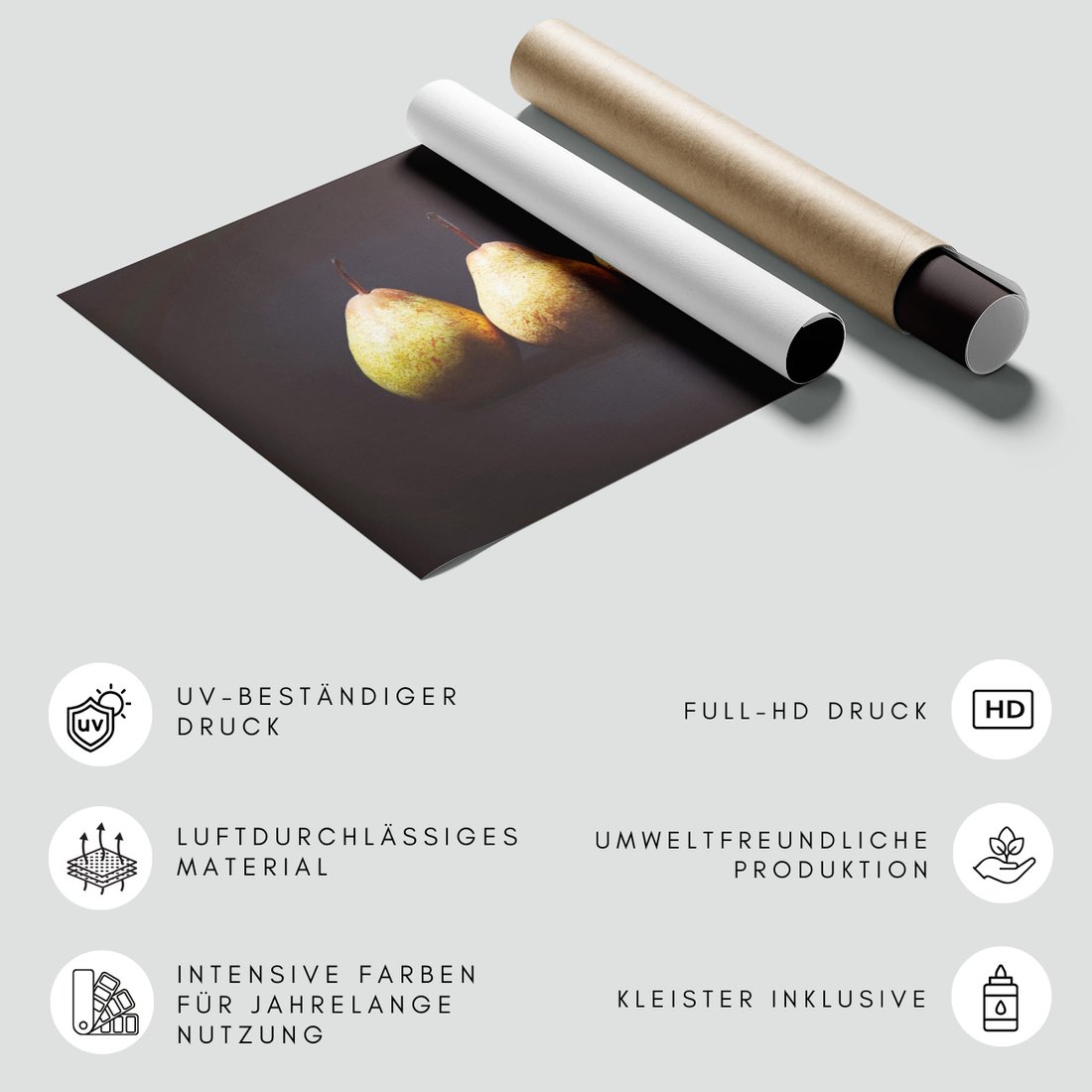 Fototapeta - gruszki, owoce, jedzenie