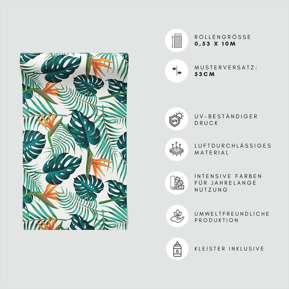 Tapeta - liście, kwiaty, natura