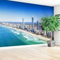 Fototapeta - miasto, plaża, budynki