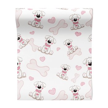 Tapeta - dziecięca, pieski, kości,
