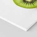 Obraz na płótnie - kiwi, owoc, przekrój