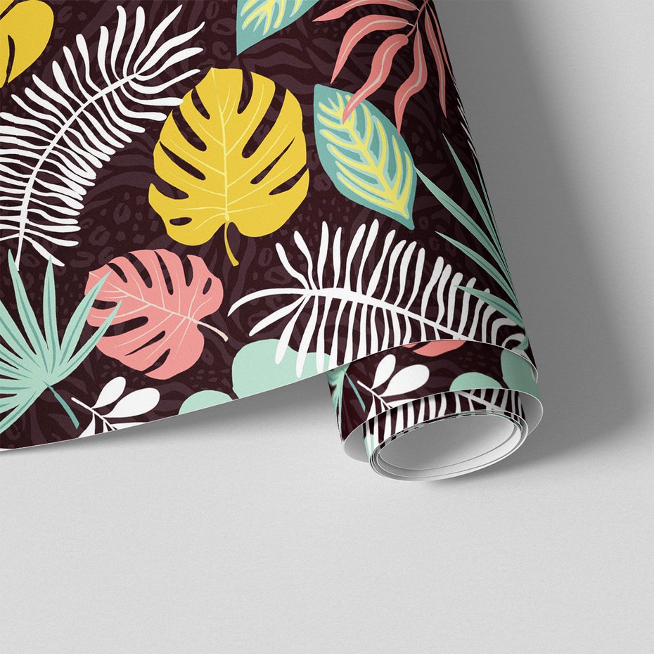 Tapeta - liście, tło, abstrakcja