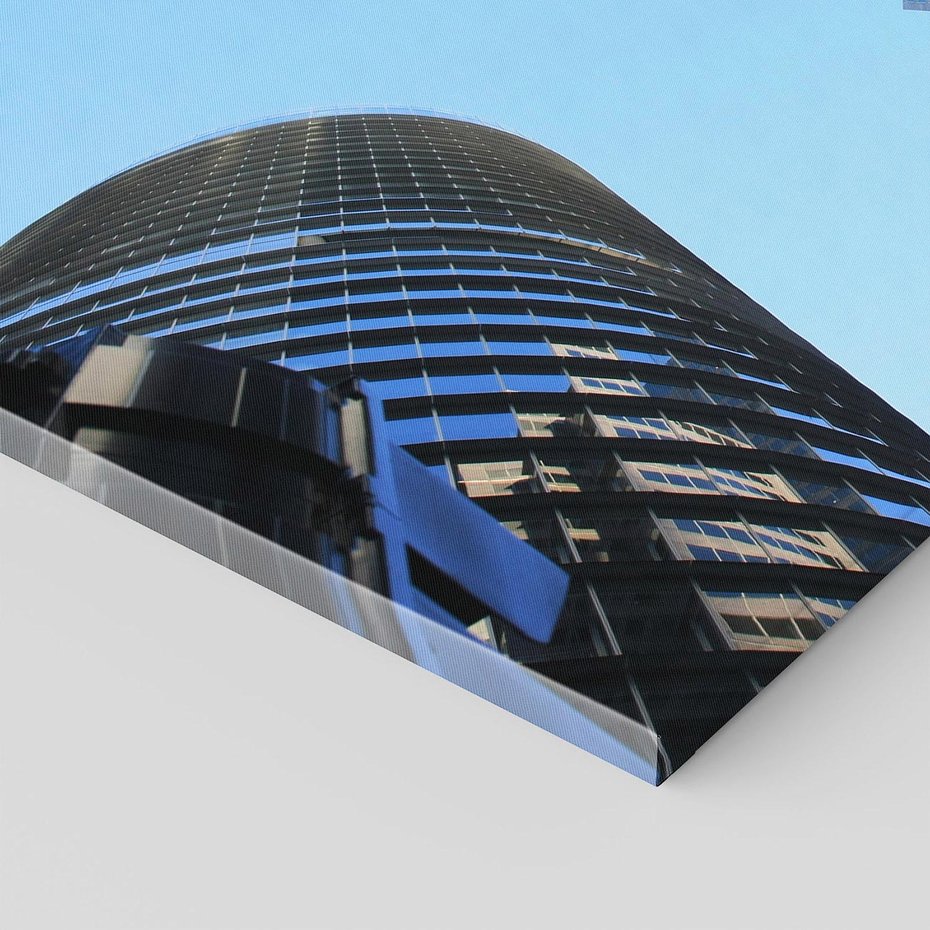 Obraz na płótnie - budynki, miasto, drapacze chmur