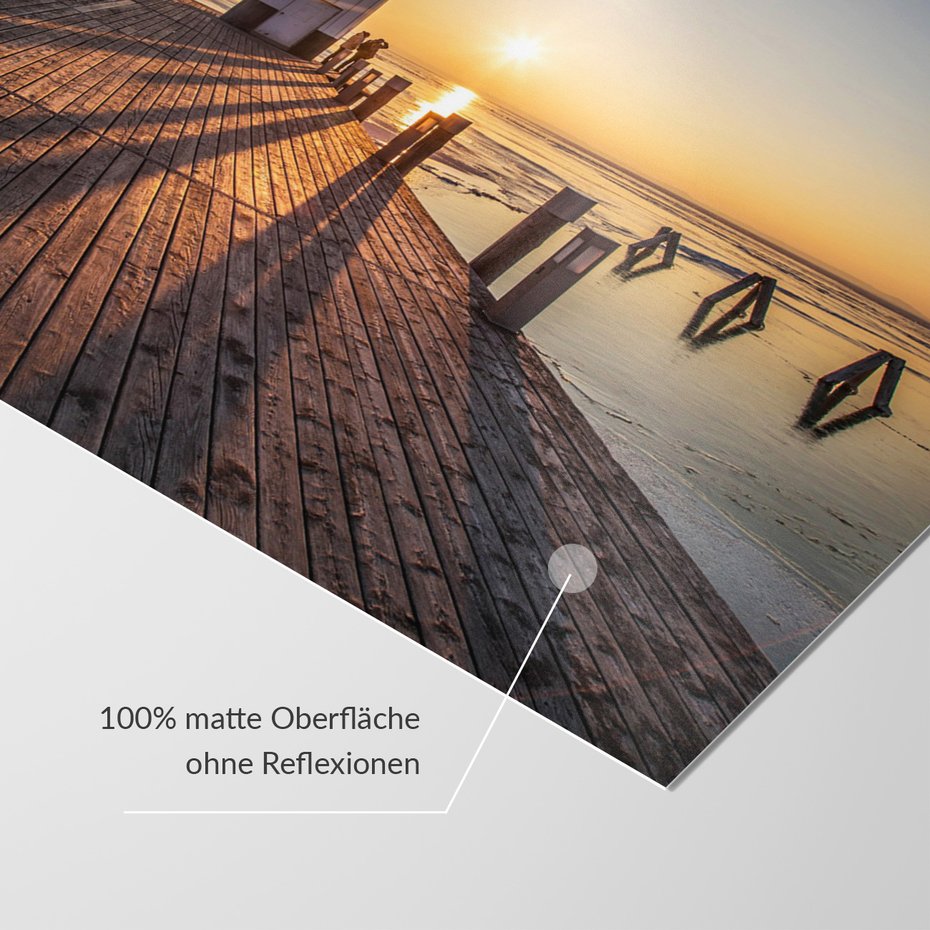 Fototapeta - latarnia morska, molo, zachód słońca