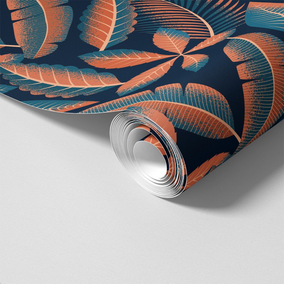 Tapeta - liście, natura, tło