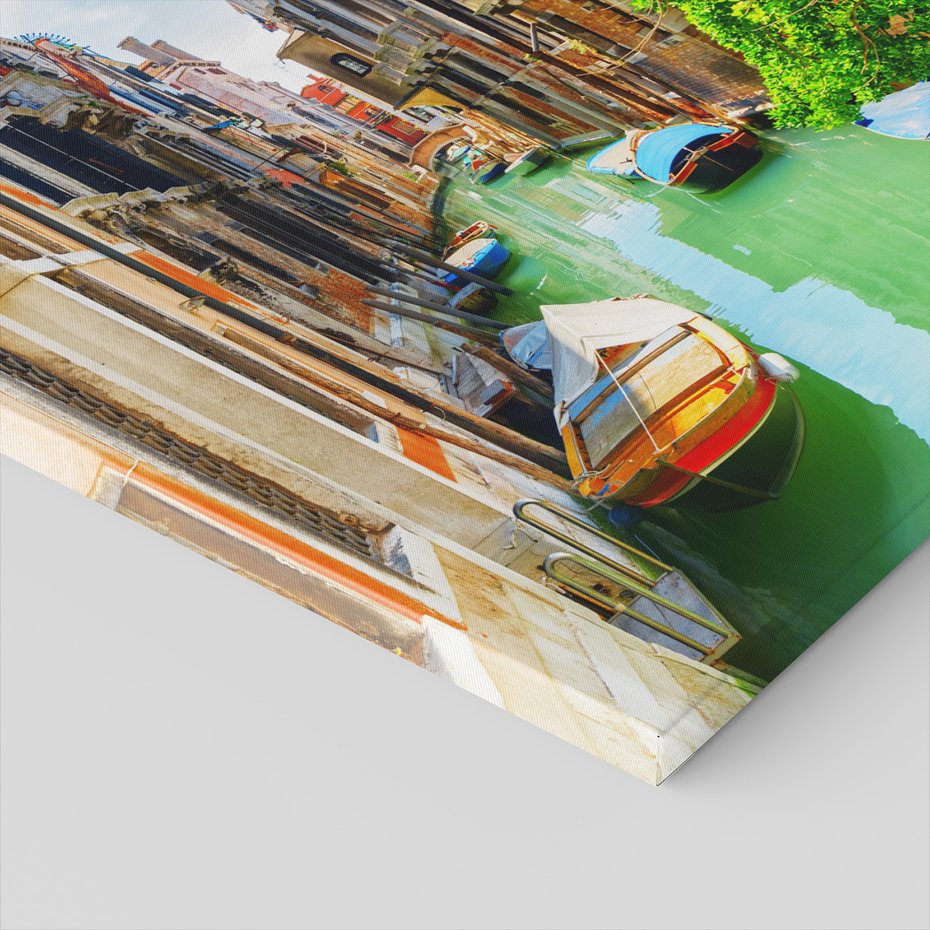 Obraz na płótnie - Wenecja, kanał, miasto