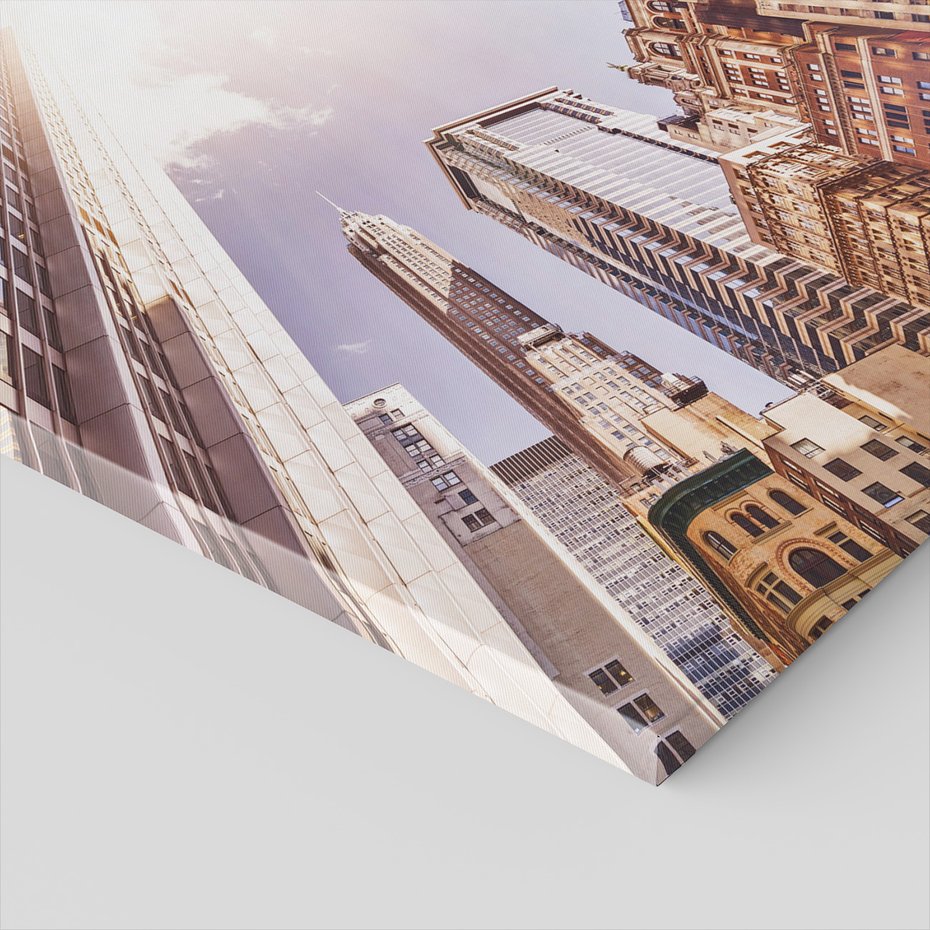 Obraz na płótnie - miasto, budynki, niebo