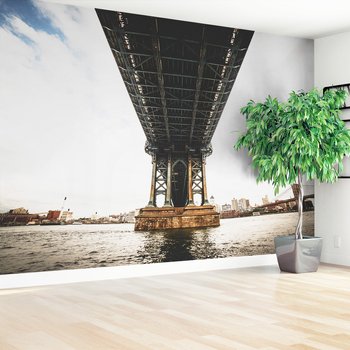 Fototapeta - most, miasto, woda