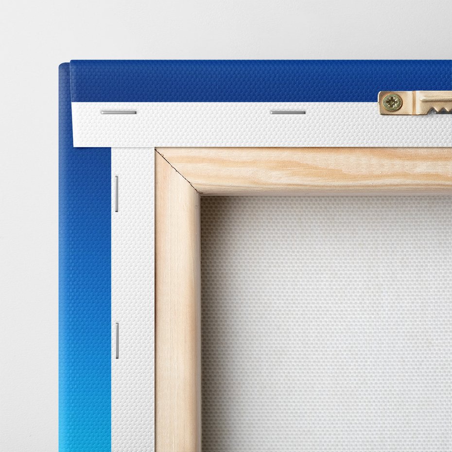 Obraz na płótnie - morze, pomost, woda