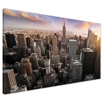 Obraz na płótnie - miasto, budynki, drapacze chmur
