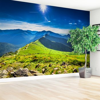 Fototapeta - góry, krajobraz, niebo