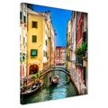 Obraz na płótnie - Wenecja, kanał, gondole