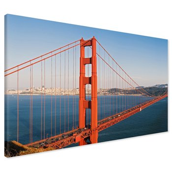 Obraz na płótnie - most, miasto, woda