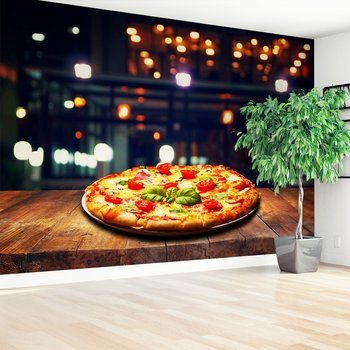 Fototapeta - pizza, jedzenie, pomidory