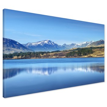 Obraz na płótnie - góry, jezioro, krajobraz