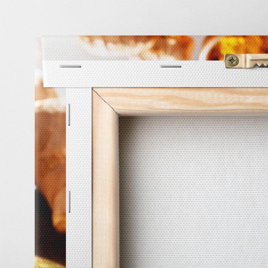 Obraz na płótnie - przyprawy, zioła, jedzenie