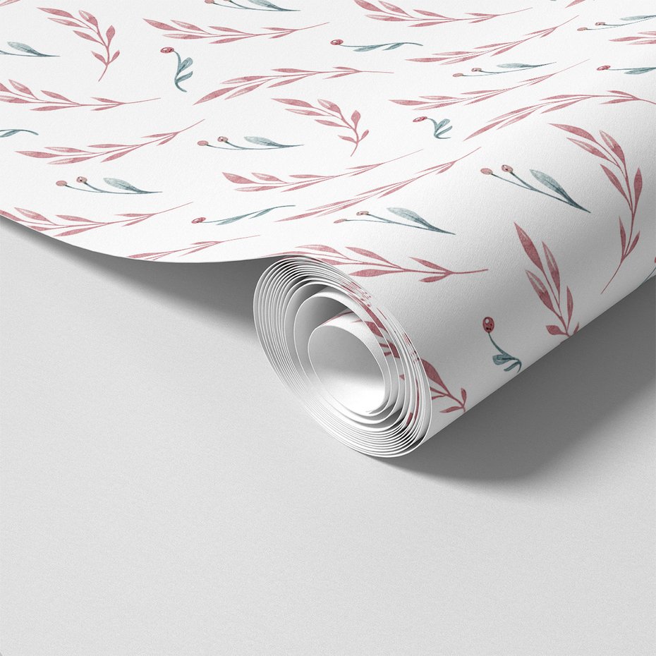 Tapeta - liście, gałązki, natura