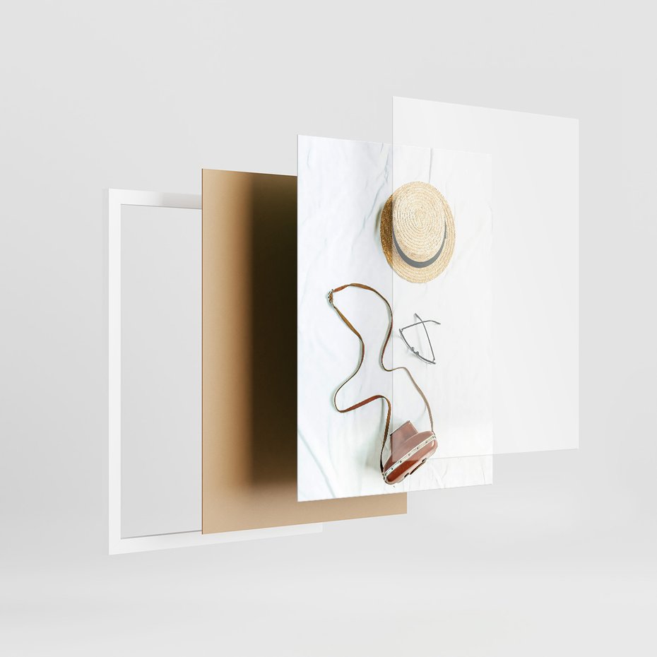 Zestaw obrazy w ramie, plakaty - vintage, kawa, tekst - rama biała