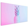 Obraz na płótnie - ananas, pastelowy, owoce