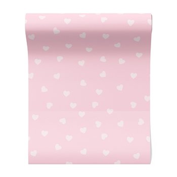 Tapeta - dziecięca, serca, tło,