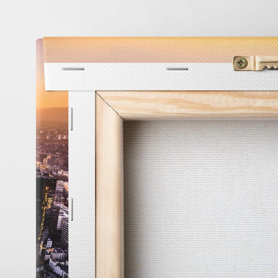 Obraz na płótnie - miasto, budynki, panorama