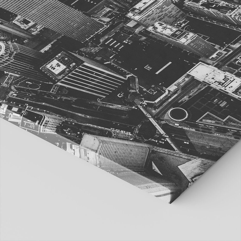 Obraz na płótnie - miasto, budynki, panorama