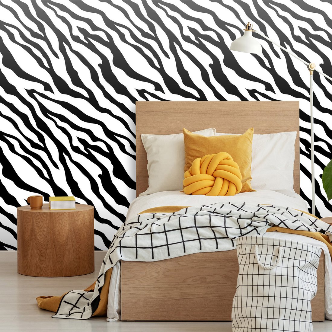 Tapeta - zebra, paski, afryka