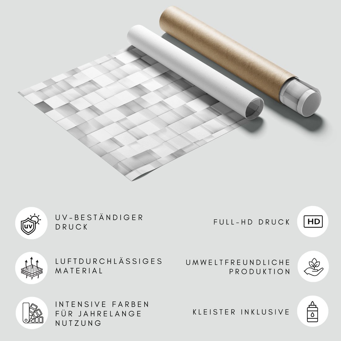 Fototapeta - abstrakcja, kostki, biały