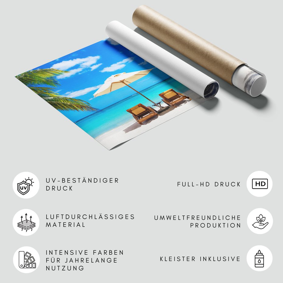 Fototapeta - plaża, morze, relaks