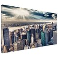 Obraz na płótnie - miasto, budynki, niebo