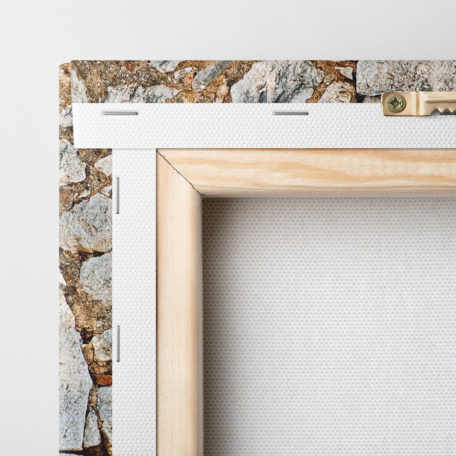 Obraz na płótnie - morze, kwiaty, błękitne niebo