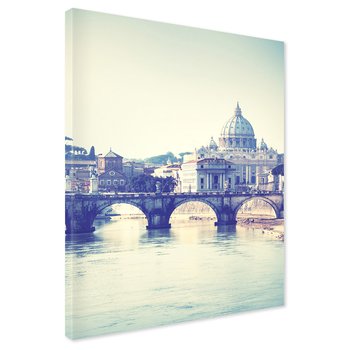 Obraz na płótnie - Rzym, most, architektura