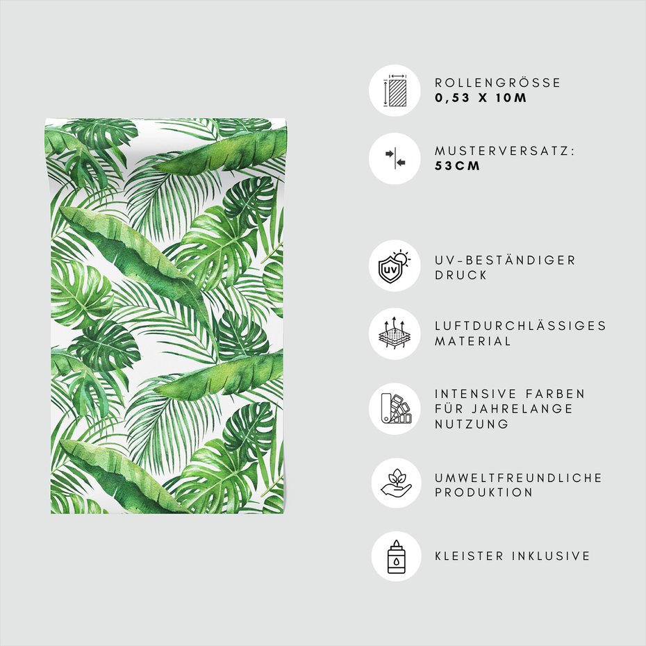 Tapeta - liście, tropiki, natura