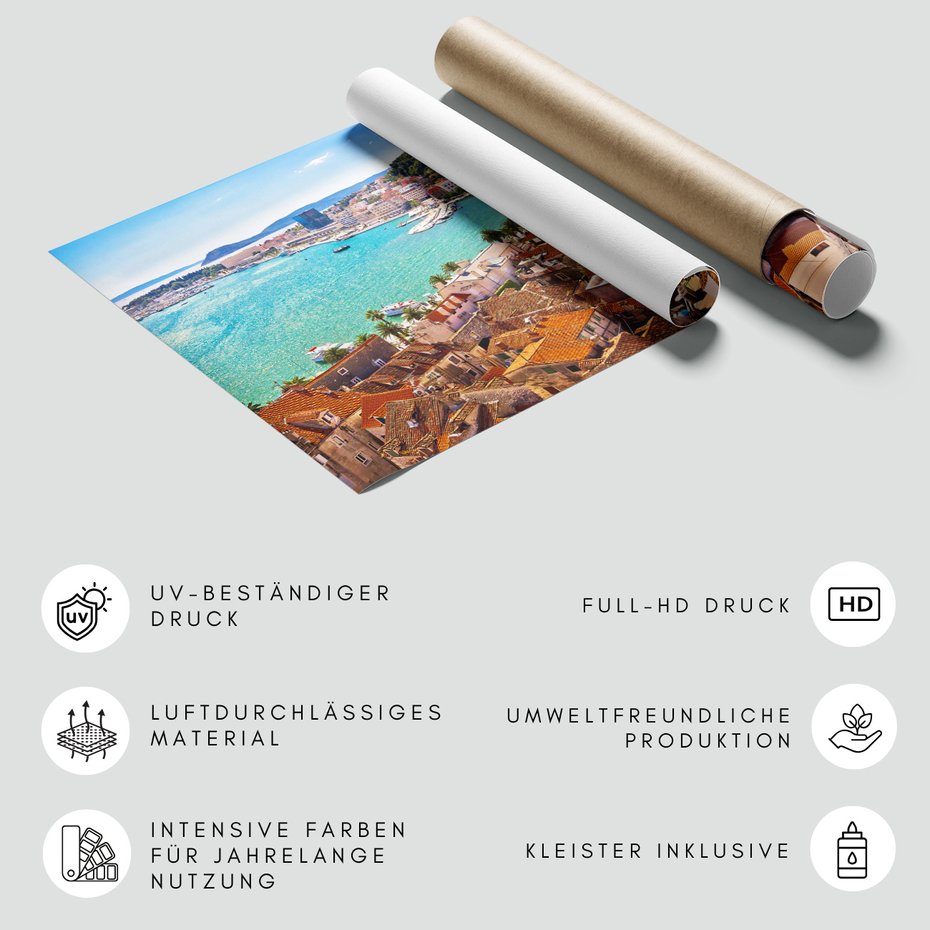 Fototapeta - miasto, morze, panorama