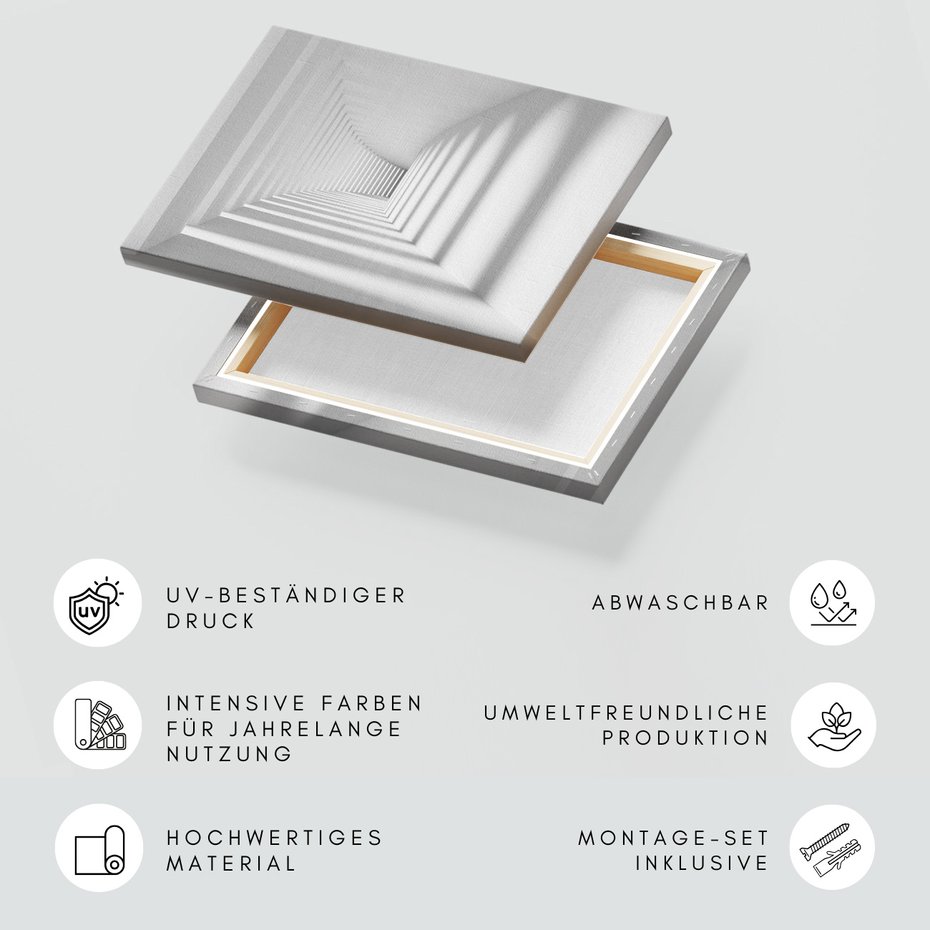 Obraz na płótnie - abstrakcja, architektura, wnętrze