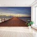 Fototapeta - morze, molo, wieczór